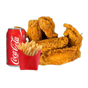 Chicken Wings Hot (5Pcs) Meal